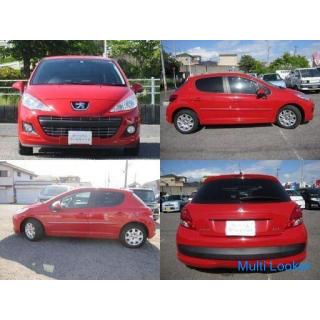 Peugeot 207 style red memory navigation full segment TV with ETC