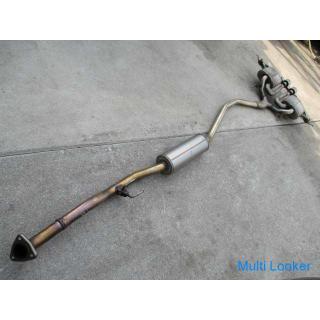 2019 Honda Civic FK7 rear muffler
