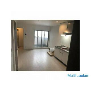 ☆ Newly built 1LDK rent 60,000 yen [Triple 0 + 20,000 yen cash back]