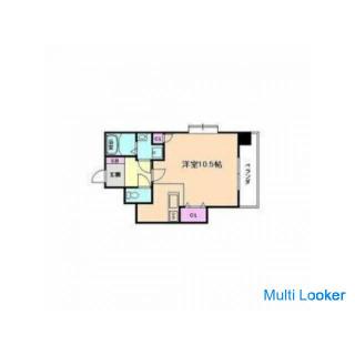 ☆ Kita-ku Large studio that can accommodate 2 people [Intermediary fee 0 yen + 50,000 yen cash back]