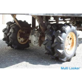 Tanaka three-wheeled carrier Beetle GF 300 Loaded 300 kg Double tires