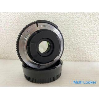 Nikon Interchangeable Lens Film Camera NIKKOR 45mm 1:28.P HN-35 Hood Filter 3 points