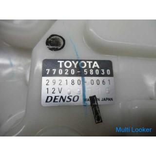 2016 Toyota Vellfire AGH30 fuel pump