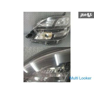Toyota Genuine ANH20W Vellfire Golden Eyes Late HID Headlight Unit Left ICHIKOH 58-23 No Cracks Inst