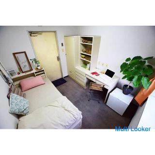 [Kansai's largest international exchange share house] 5 minutes walk from Kire-Uriwari Station on th