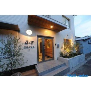 ★ [1 station to Osaka Station] J & F International Exchange House, Osaka II ★