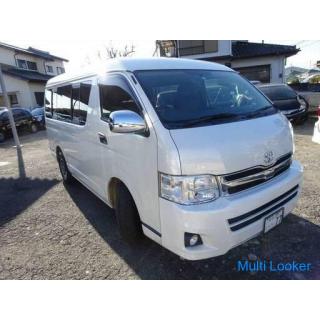 Toyota Hiace * Chief * 10-seater * HID * Keyless * Left power sla * Navi * One Seg TV * DVD * CD * E