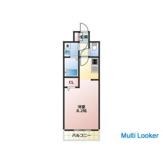 It is a property with furniture and home appliances! If you have a contract this month, you can move