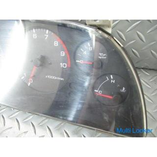 Nissan genuine BNR32 Skyline GT-R GTR previous term MT car RB26DETT speedometer with speed warning b