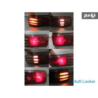 Toyota genuine JZA70 Supra late tail light lamp lens left and right garnish 3-piece set lighting OK!
