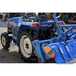 Iseki Tractor GEAS23 Zias 23 TG23F 23 hp Automatic Horizontal Double Speed Reverse IQ Specification 