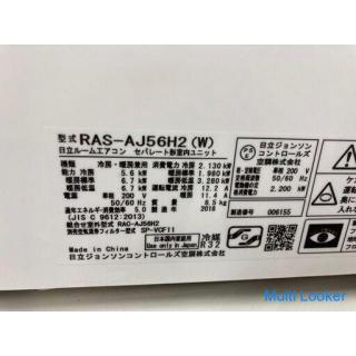 Hitachi air conditioner 200V 2018 made RAS-AJ56H2