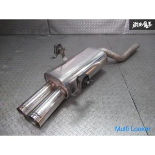 REMUS Racing BMW AY 20 E46 318i 2.0L Sedan Semisten Muffler Dual Outlet Diameter Approx. 76mm