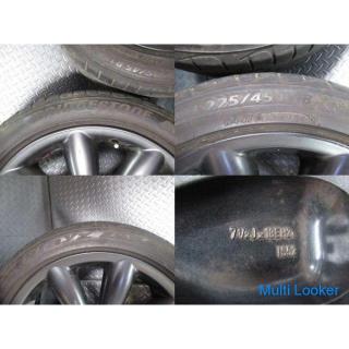 BMW MINI Mini Genuine R60 Crossover 18 inch 7.5J +52 PCD120 5 Hole 5H Wheel 4pcs Set 225 / 45R18 Wit