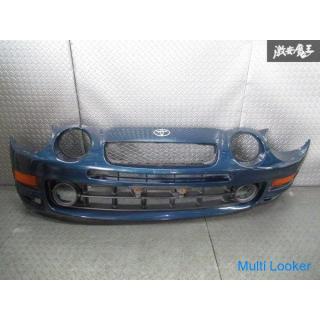 Toyota genuine ST205 Celica GT-Four front bumper exterior 52119-2B170 ultramarine blue, repaired