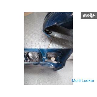 Toyota genuine ST205 Celica GT-Four front bumper exterior 52119-2B170 ultramarine blue, repaired