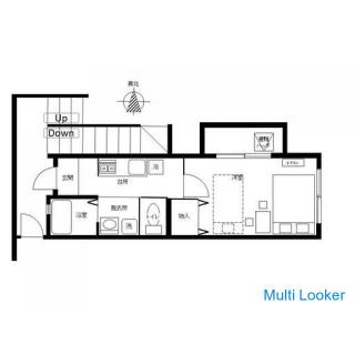 A 3-minute walk from Shin-Okubo Station, 3 people can move in, furniture and home appliances are inc