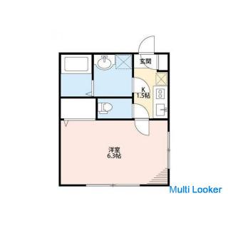 Initial cost 110,000 yen pack ♪♪ (With free rent benefits for the month you move in!) The room is ve