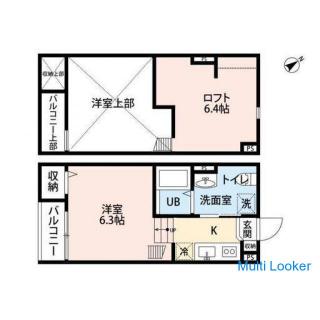Initial cost 90,000 yen pack ♪♪ (With free rent benefits for the month you move in!) Very beautiful 