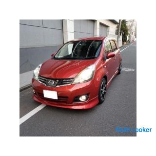 Nissan Note 15RS January 5th 78.000km Genuine HDD navigation & Full Seg TV ETC Full Aero & E