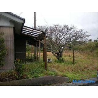 Kunigami, Nishinoomote City, Kagoshima Prefecture [Sale land] South facing flat corner land 500 tsub