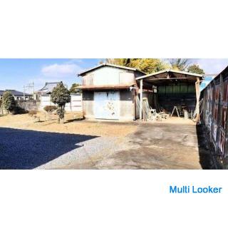 [Buying and selling information] 9 minutes walk from Sano City Station, Tochigi Prefecture Land 152 