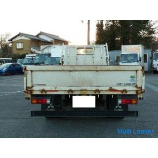 2013 Canter 4WD long flat all low floor vehicle inspection 3/8 AT