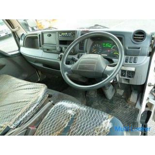 2013 Canter 4WD long flat all low floor vehicle inspection 3/8 AT