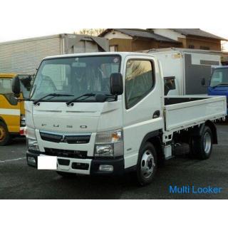 2020 Canter 2 ton flat body all low floor vehicle inspection March 4 5MT BT audio left electric stor