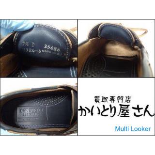 OAK STREET deck shoes men's 25.5cm 7 1/2