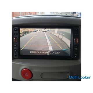 Nissan Cube 15X M 93.000 km. genuine navigation & full segment TV color back camera ETC external