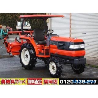 Kubota Tractor GL221 22HP 4WD Power Steering Automatic Horizontal U Shift Reverse Backup Tail Wheel