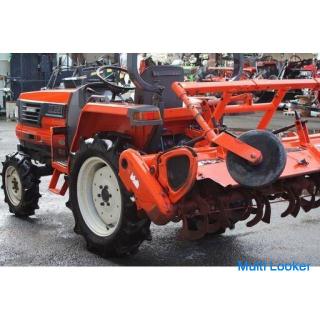 Kubota Tractor GL221 22HP 4WD Power Steering Automatic Horizontal U Shift Reverse Backup Tail Wheel
