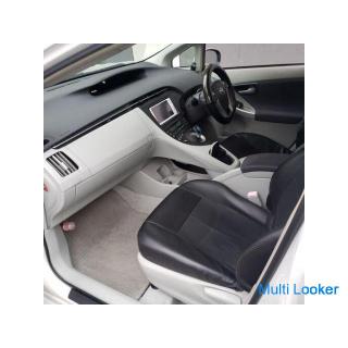 Toyota Prius S 106.000 km. Ken style specification External 18AW Leather-like seat cover Xenon &
