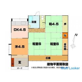 Kasedashiraka, Minamisatsuma [Land with building] Residential land 378m2 Divided sales A land 3 mill
