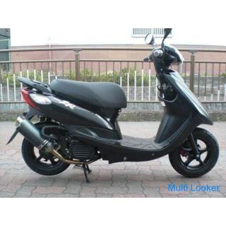 SA39J Yamaha JOG ZR EV02 Black Custom Kitaco Battery etc. Newly replaced