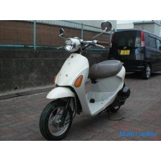 Suzuki Lets 4 Pallet Fit Pearl White Battery / Front tires and other new parts have been replaced Se