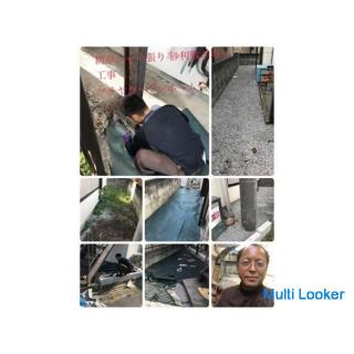 We will lay a gravel with a grass-free sheet. Garden care shop [Tokorozawa City]