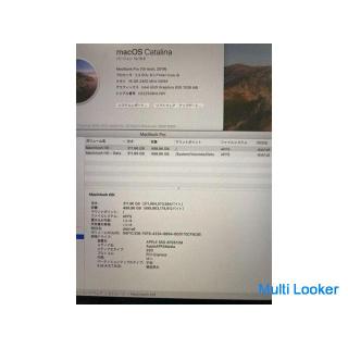 Used beauty product MacBook pro 15-inch, 2019 ★ Core i9 2.3G / 16G / SSD500G A1990 Touch Bar Touch I