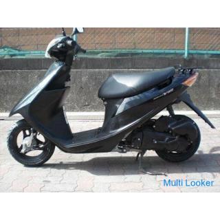 Suzuki Address V50 Fi Late model black, battery / tire front and rear, etc. Newly replaced