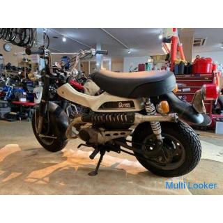Suzuki RV50 Van Van 50 White Running 3400 km Start OK Actual scooter Moped Old car Vintage Antique D