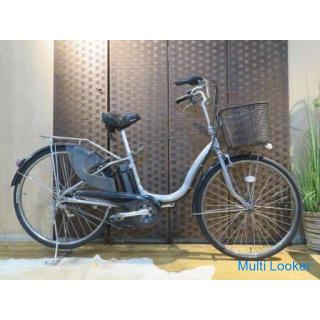 YAMAHA PAS NATURA L SUPER PM26NLSP 26 inch Gunmetal Interior 3-stage Charger Bicycle