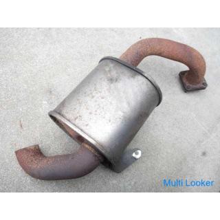 2013 Isuzu Elf TKG-NJR85A 4JJ1 rear muffler