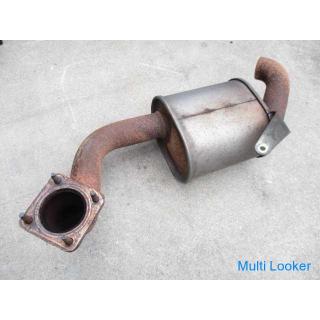 2013 Isuzu Elf TKG-NJR85A 4JJ1 rear muffler
