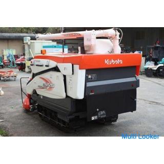 Kubota Combine ER220 Rakulead 2-row harvester 20 horsepower Automatic horizontal Glen tank Unloader 