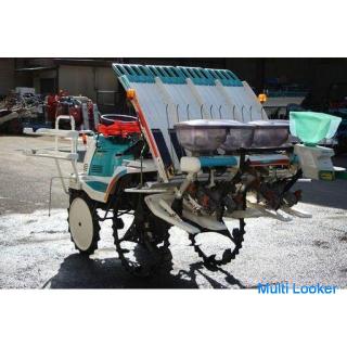 Kubota Rice Transplanter 4-row Planting SPJ45A 6.4 horsepower 45α Power Steering Automatic Horizonta