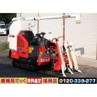 Yanmar combine GC215 2-row harvester 15 horsepower divider Glen tank round handle