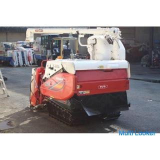 Yanmar combine GC215 2-row harvester 15 horsepower divider Glen tank round handle