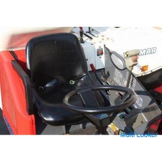 Yanmar combine GC215 2-row harvester 15 horsepower divider Glen tank round handle