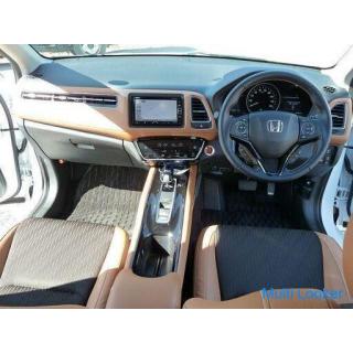 Honda Vezel Hybrid Z Sensing Half Leather Seat Memory Navi Full Seg Smart Key Genuine AW